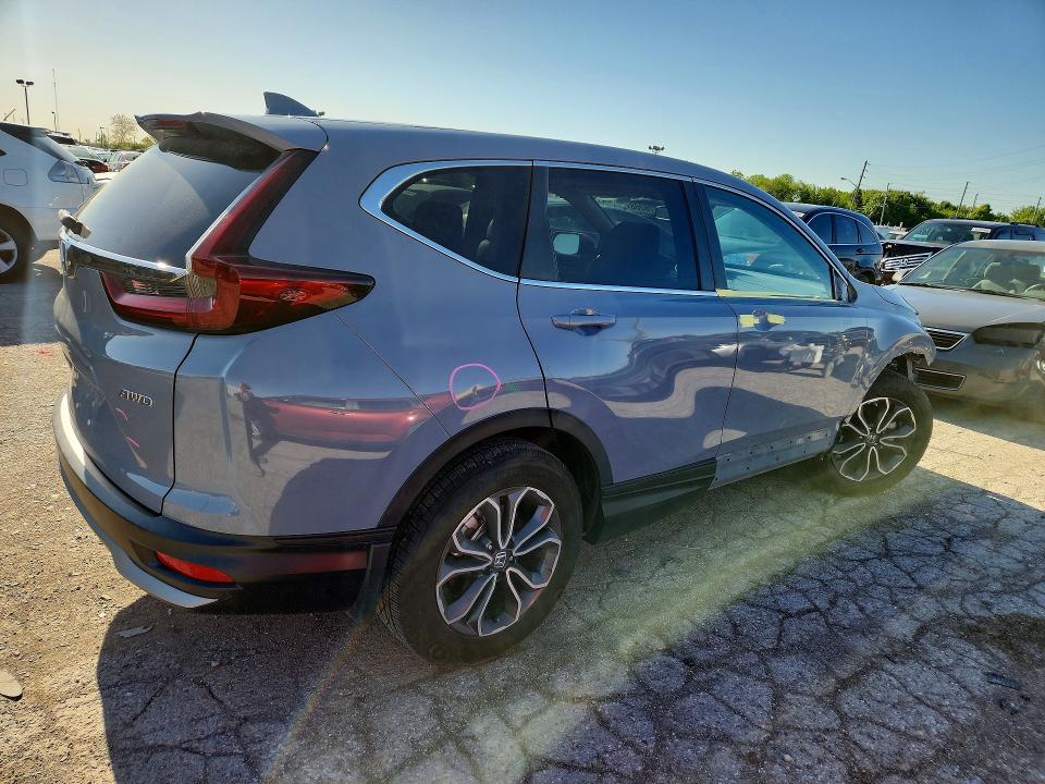 2021 Honda Cr-v VIN 7FARW2H81ME033077 COPART salvage auction — FRONT END, In - Cert Of Title-Salvage Title, sold $12,100 on 2026-07-02 (photo 3)