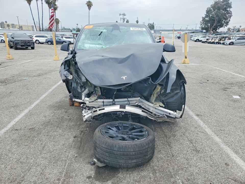 2024 Tesla VIN 7SAYGDED2RF020317 COPART salvage auction — FRONT END, Ca - Salvage Certificate, sold $4,600 on 2026-07-02 (photo 5)