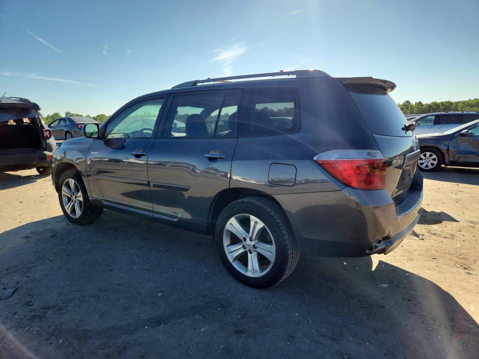 2008 Toyota Highlander VIN JTEES43A182101359 COPART salvage auction — FRONT END, VA - CERT OF TITLE - SALVAGE, sold $550 on 2026-07-22 (photo 2)