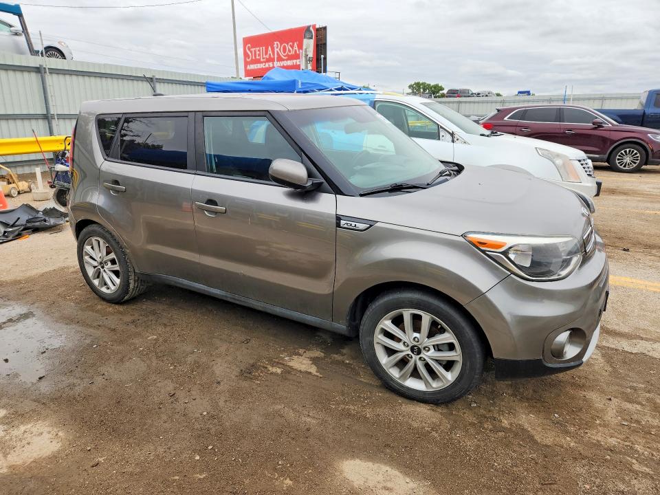 2019 Kia Soul VIN KNDJP3A55K7668981 COPART salvage auction — REAR END, Ks - Cert Of Title-Salvage, sold $600 on 2026-07-08 (photo 4)