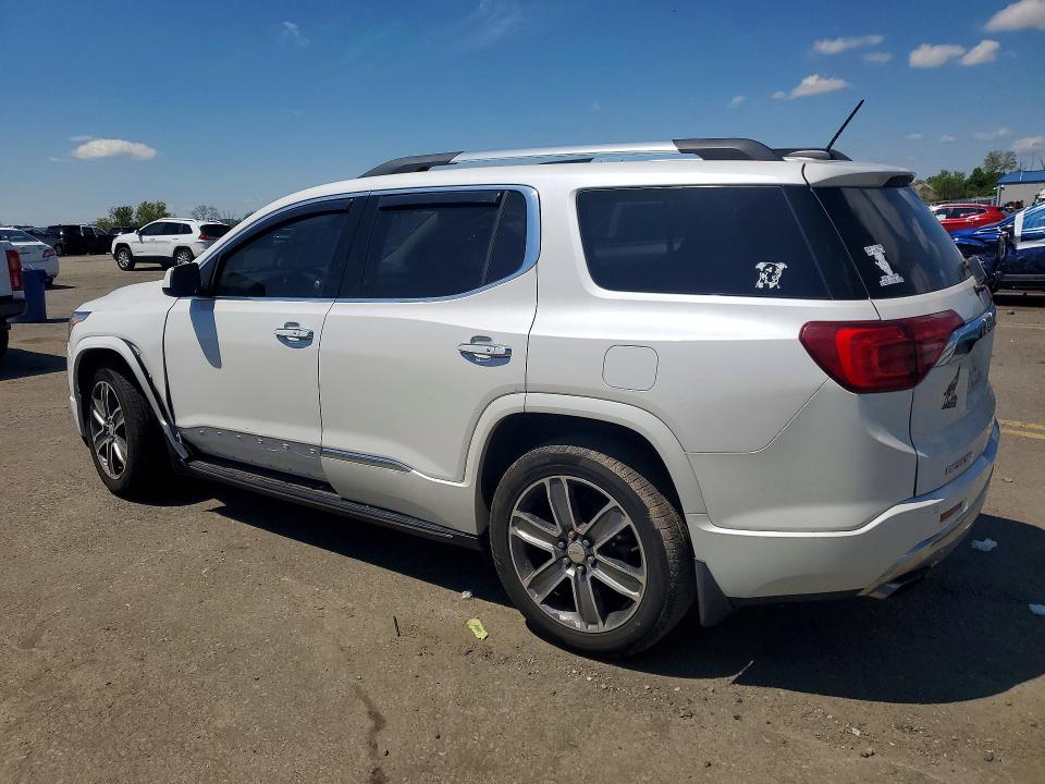 2017 Gmc Acadia VIN 1GKKNXLS9HZ204646 COPART salvage auction — FRONT END, PA - CERTIFICATE OF SALVAGE, sold $1,200 on 2026-07-02 (photo 2)