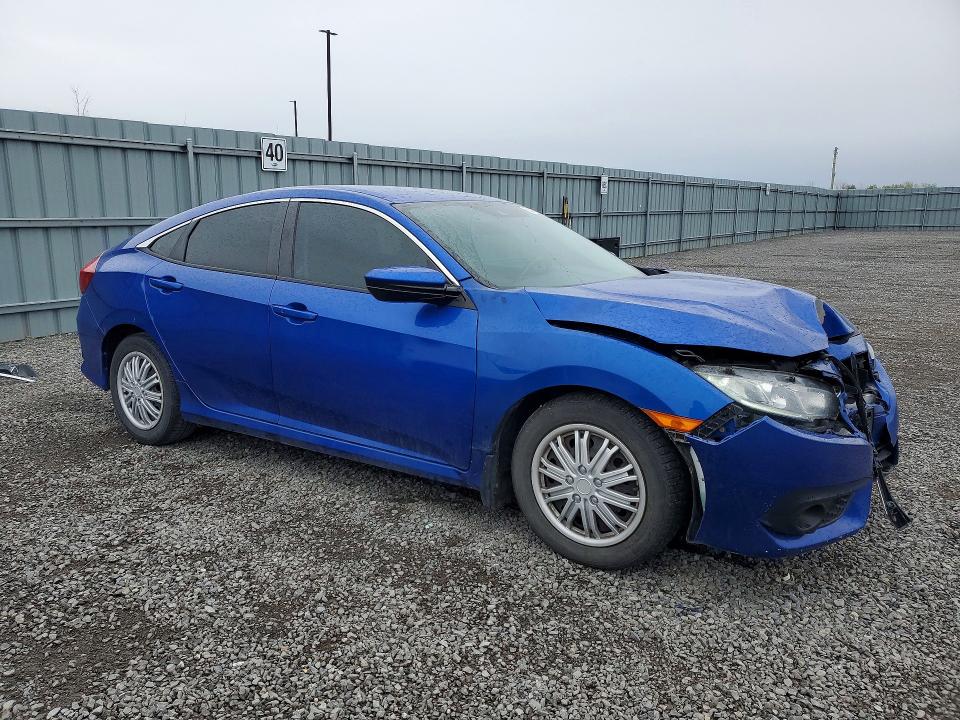 2018 Honda Civic VIN 2HGFC2F60JH018375 COPART salvage auction — FRONT END, ON - PERMIT SALVAGE, sold $2,200 on 2026-07-02 (photo 4)