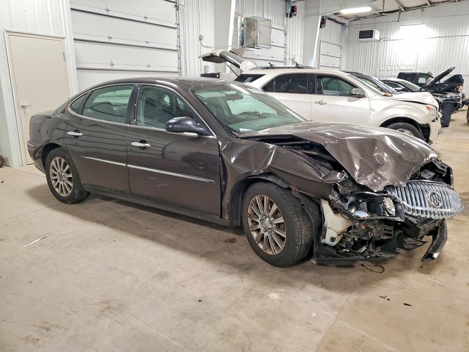 2009 Buick Lacrosse VIN 2G4WD582891250195 COPART salvage auction — FRONT END, MN - CERT OF TITLE-PRIOR SALVAGE, sold $450 on 2026-07-09 (photo 4)