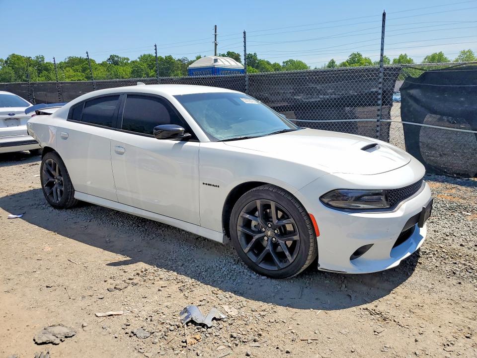 2021 Dodge Charger VIN 2C3CDXCT0MH675207 COPART salvage auction — REAR END, Md - Cert Of Salvage > 75% Damage, sold $8,700 on 2026-09-01 (photo 4)