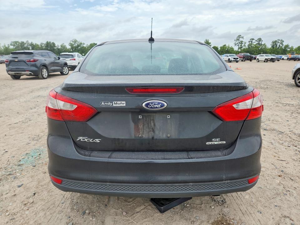 2014 Ford Focus VIN 1FADP3F25EL389088 COPART salvage auction — FRONT END, Tx - Salvage Vehicle Title, sold $850 on 2026-07-03 (photo 6)