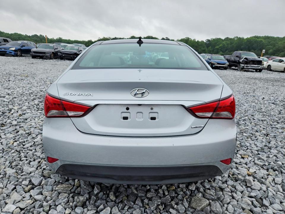 2014 Hyundai Sonata VIN 5NPEC4AC6EH843952 COPART salvage auction — FRONT END, Ga - Cert Of Title-Salvage, sold $475 on 2026-07-28 (photo 6)