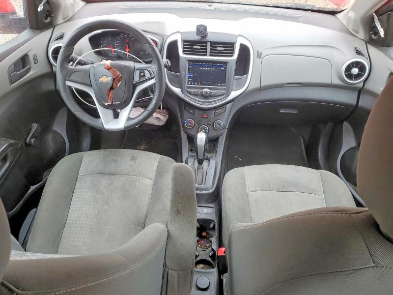 2018 Chevrolet Sonic VIN 1G1JG6SH0J4116453 COPART salvage auction — Front End, OK - CERT OF TITLE-REPOSSESSION, sold $375 on 2026-07-09 (photo 8)