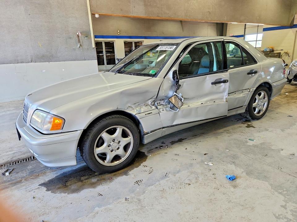 2000 Mercedes-benz C-klasse VIN WDBHA24G1YA858021 COPART salvage auction — SIDE, Va - Cert Of Title - Salvage, sold $725 on 2026-07-17 (photo 1)
