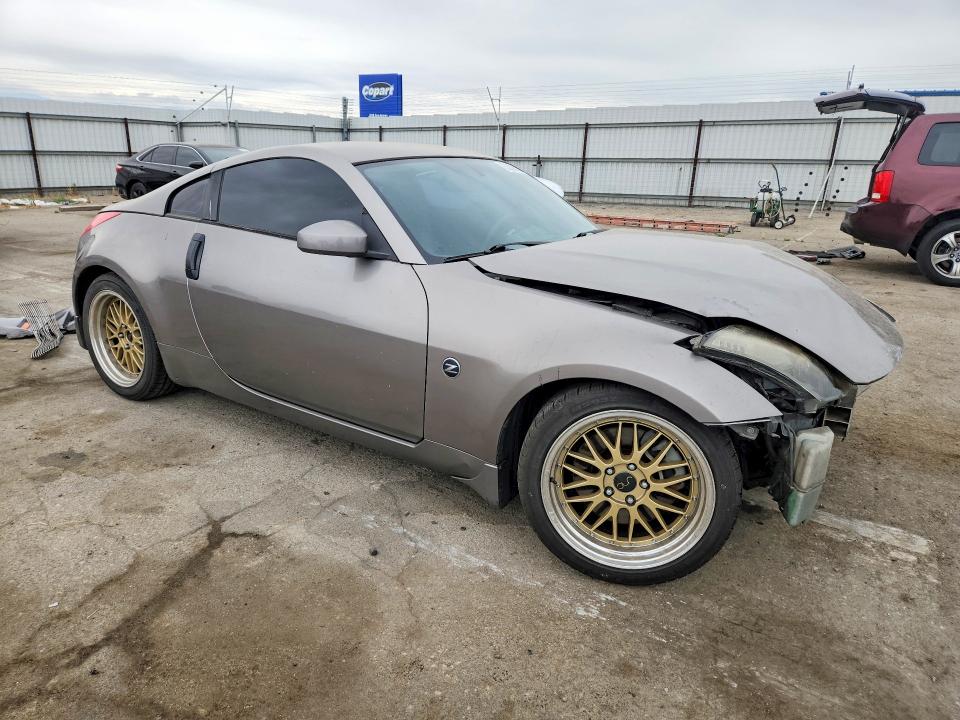 2007 Nissan 350z VIN JN1BZ34E87M551871 COPART salvage auction — FRONT END, Ca - Salvage Certificate, sold $400 on 2026-07-06 (photo 4)