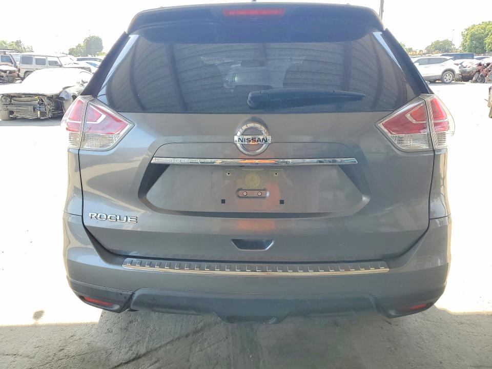 2016 Nissan Rogue VIN JN8AT2MT3GW002526 COPART salvage auction — FRONT END, Ca - Salvage Certificate, sold $1,350 on 2026-07-16 (photo 6)