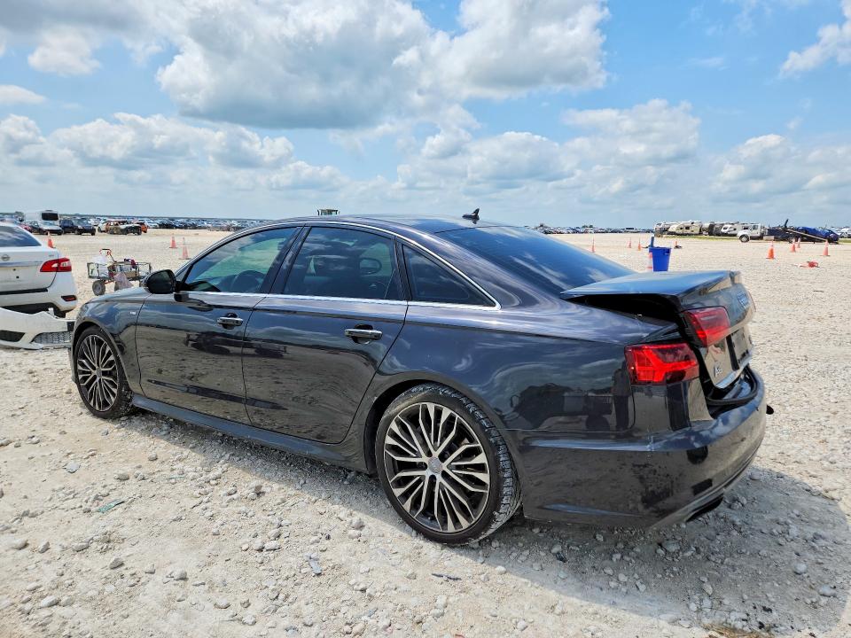 2016 Audi A6 VIN WAUGFAFC6GN014189 COPART salvage auction — REAR END, Tx - Salvage Vehicle Title, sold $2,600 on 2026-07-30 (photo 2)