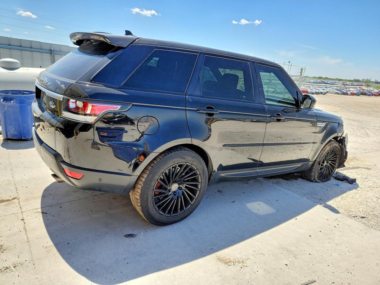 2016 Land Rover Range Rover Sport VIN SALWR2PF1GA115533 COPART salvage auction — Front End, NE - CERT OF TITLE-SALVAGE, sold $6,300 on 2026-06-30 (photo 3)