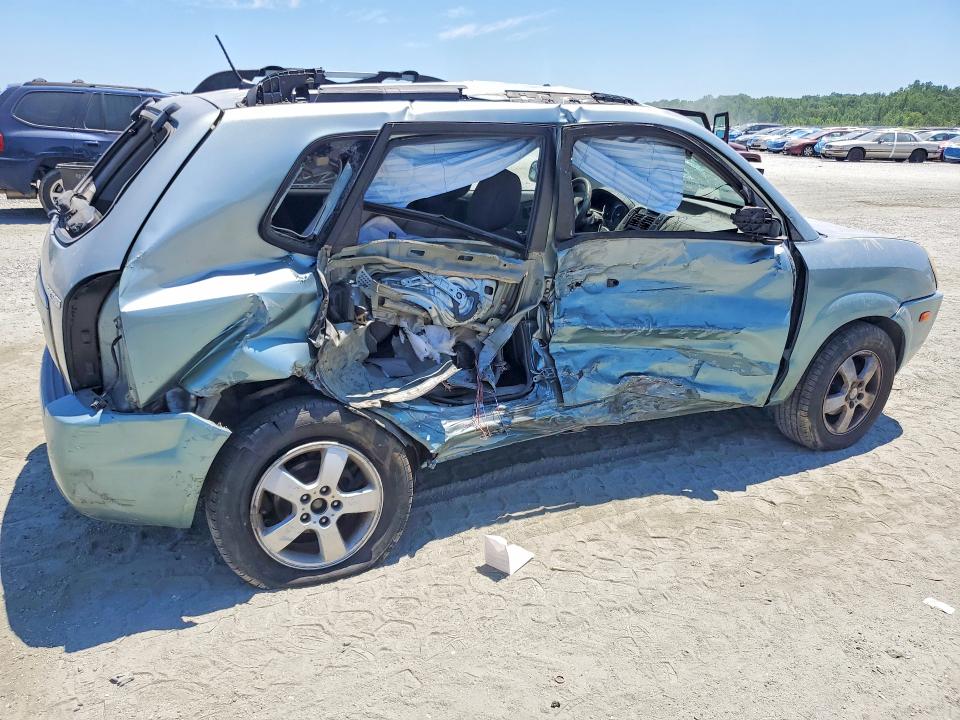 2006 Hyundai Tucson VIN KM8JM12B36U414433 COPART salvage auction — SIDE, Sc - Cert Of Title-Salvage, sold $300 on 2026-07-13 (photo 3)