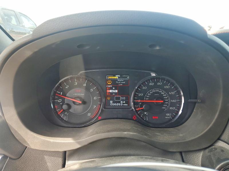 2018 Subaru Wrx VIN JF1VA2W61J9828426 COPART salvage auction — HAIL, Il - Salvage Certificate, sold $9,100 on 2026-07-08 (photo 9)
