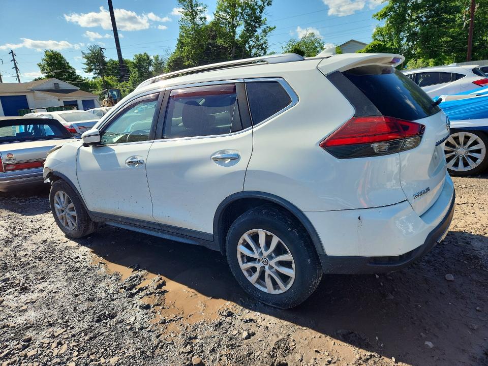 2017 Nissan Rogue VIN KNMAT2MV6HP532322 COPART salvage auction — FRONT END, Pa - Certificate Of Salvage, sold $1,050 on 2026-07-27 (photo 2)