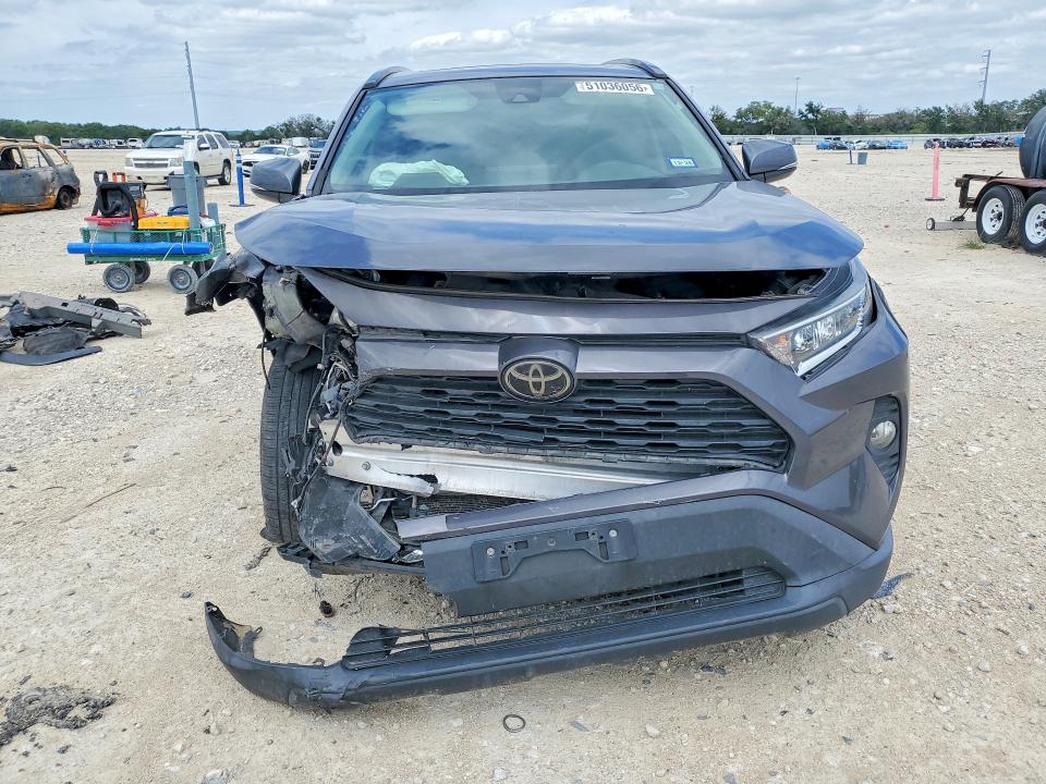2020 Toyota Rav 4 VIN 2T3W1RFV7LW100272 COPART salvage auction — FRONT END, Tx - Salvage Vehicle Title, sold $5,600 on 2026-07-09 (photo 5)