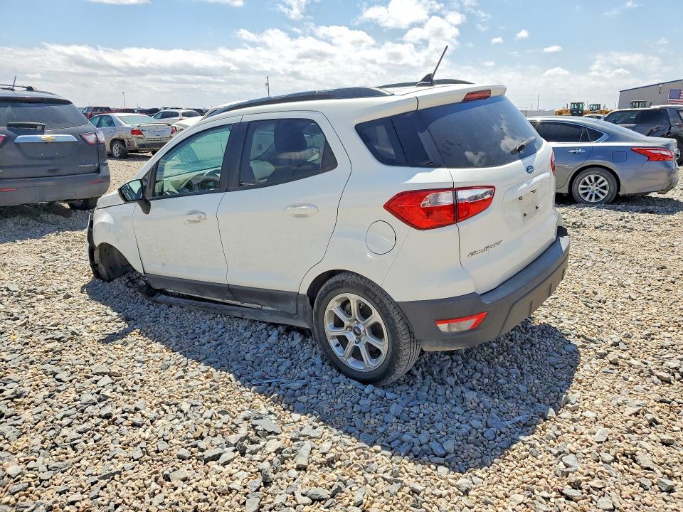 2018 Ford Ecosport VIN MAJ3P1TE0JC233923 COPART salvage auction — FRONT END, Tx - Salvage Vehicle Title, sold $1,250 on 2026-07-28 (photo 2)