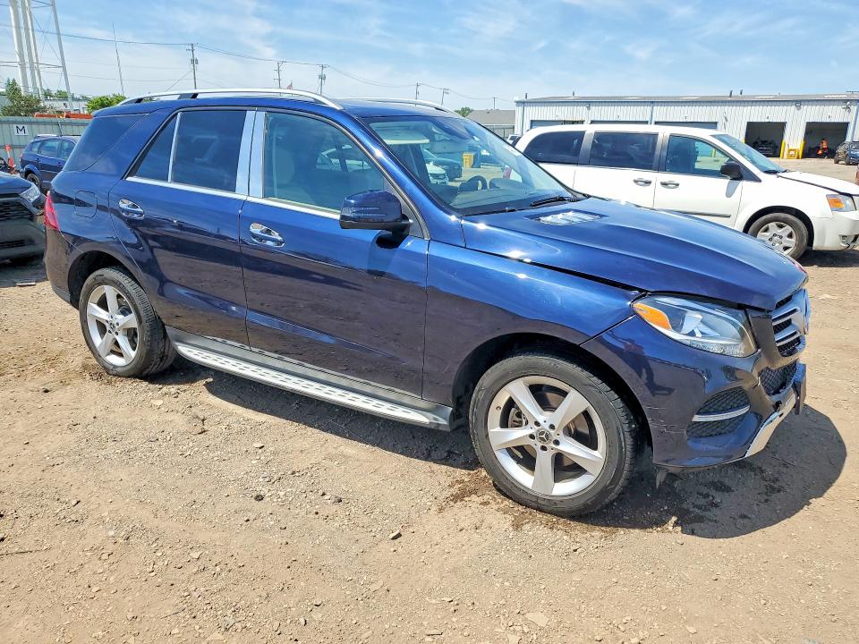 2017 Mercedes-benz Gle VIN 4JGDA5HB0HA991106 COPART salvage auction — FRONT END, Il - Salvage Certificate, sold $9,700 on 2026-07-29 (photo 4)