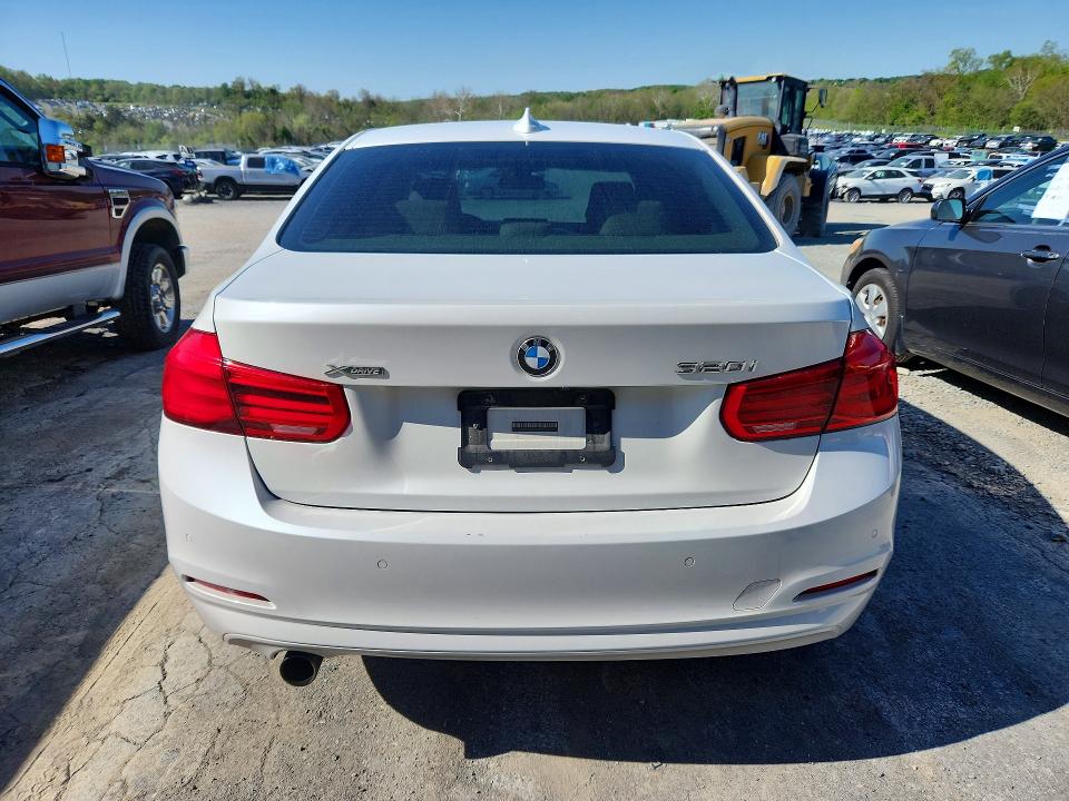 2016 BMW 3er VIN WBA8E5G58GNU19274 COPART salvage auction — FRONT END, MD - CERT OF SALVAGE > 75% DAMAGE, sold $1,050 on 2026-07-24 (photo 6)