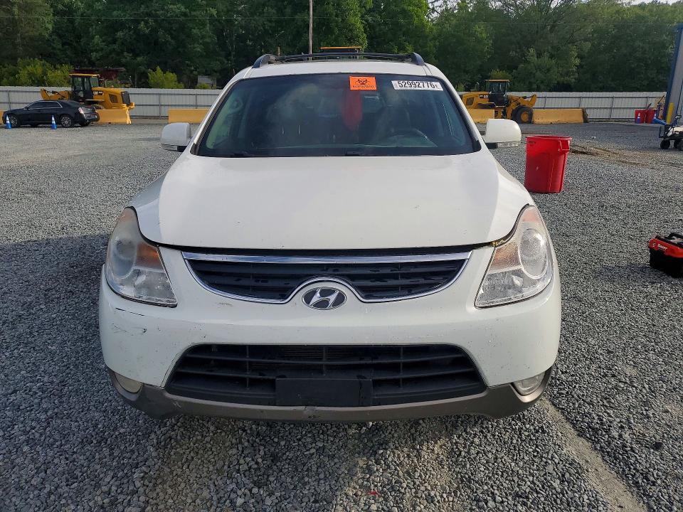 2011 Hyundai Veracruz VIN KM8NU4CC6BU172287 COPART salvage auction — REAR END, Nc - Salvage Certificate Of Title, sold $1,100 on 2026-07-02 (photo 5)