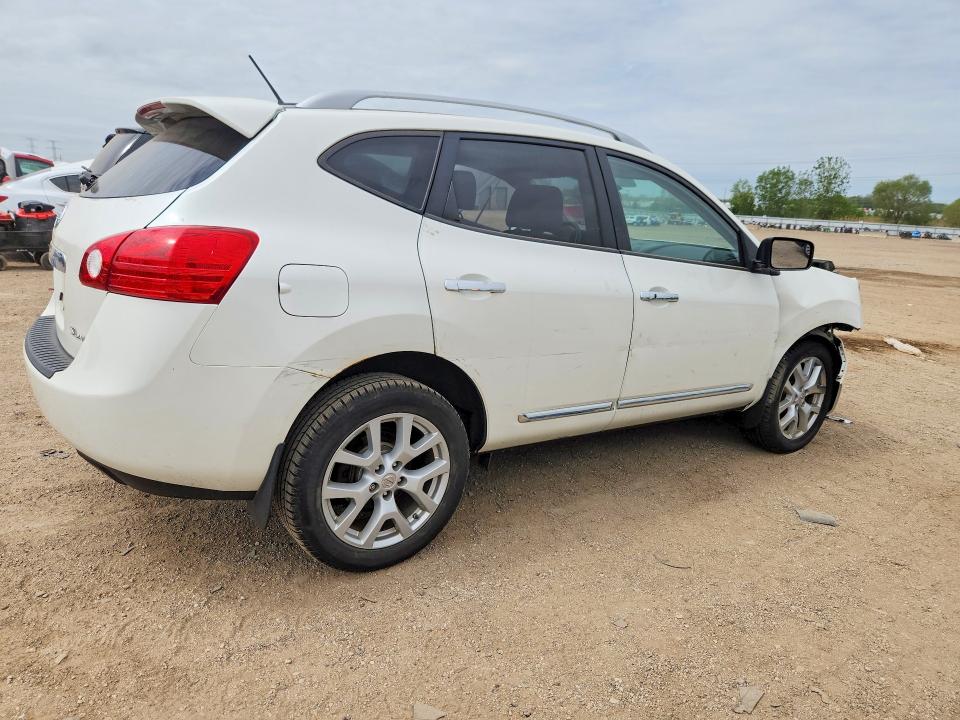 2012 Nissan VIN JN8AS5MV3CW364890 COPART salvage auction — FRONT END, Il - Salvage Certificate, sold $400 on 2026-07-07 (photo 3)