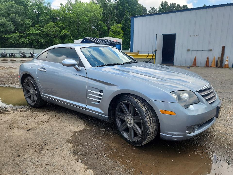 2006 Chrysler Crossfire VIN 1C3AN69L96X067402 COPART salvage auction — FRONT END, La - Cert Of Title-Salvage, sold $350 on 2026-07-16 (photo 4)