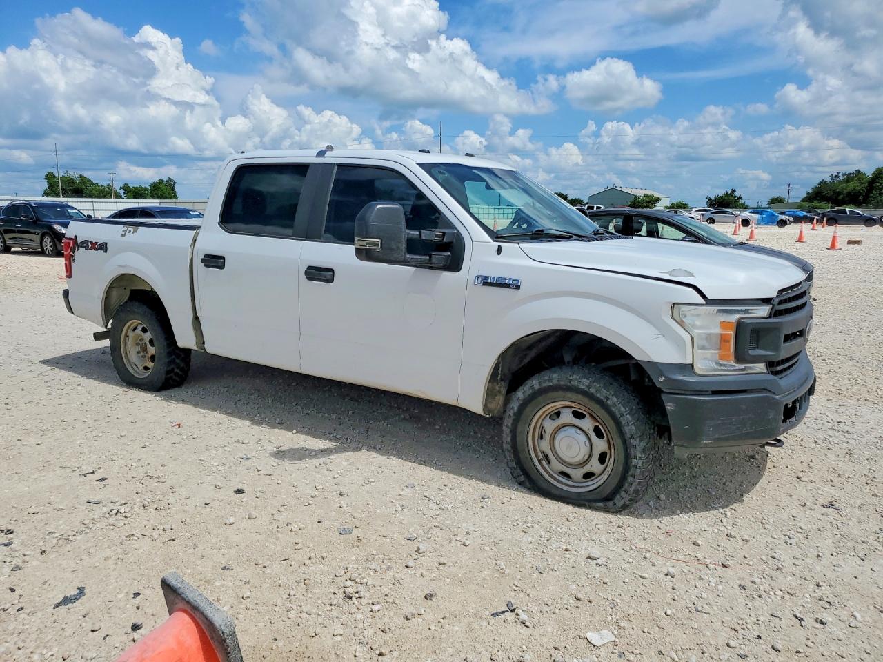 2018 Ford F-150 Lightning VIN 1FTEW1EG5JKF64135 COPART salvage auction — Mechanical, Tx - Us Government Cert To Obtain T, sold $4,700 on 2026-07-03 (photo 4)