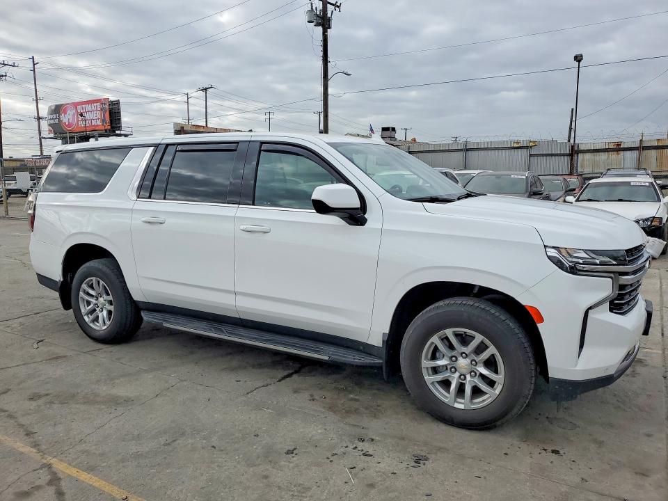 2023 Chevrolet Suburban VIN 1GNSKCKD9PR212395 COPART salvage auction — REAR END, Id - Dis/Dlr/Exp Only Salvage Title, sold $24,500 on 2026-07-29 (photo 4)