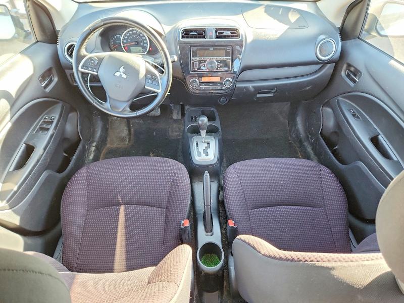 2014 Mitsubishi Mirage VIN ML32A4HJ1EH015452 COPART salvage auction — FRONT END, AB - BOS - SALVAGE, sold $450 on 2026-07-02 (photo 8)