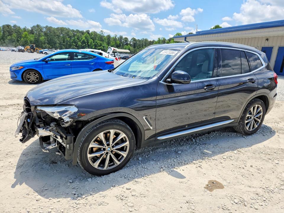 2019 BMW X3 VIN 5UXTR7C58KLR52361 COPART salvage auction — FRONT END, Ga - Cert Of Title-Salvage, sold $6,100 on 2026-07-23 (photo 1)
