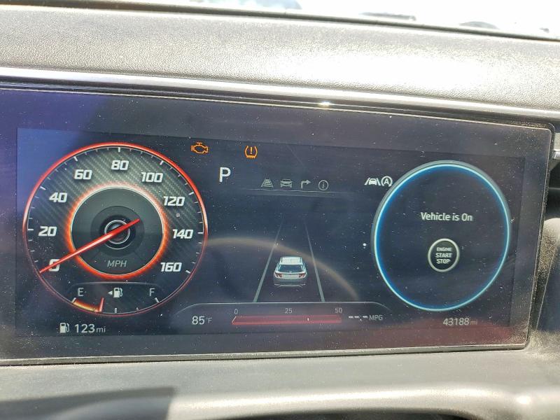 2022 Hyundai Tucson VIN 5NMJE3AE5NH051373 COPART salvage auction — FRONT END, Nv - Salvage Title, sold $8,600 on 2026-07-30 (photo 9)