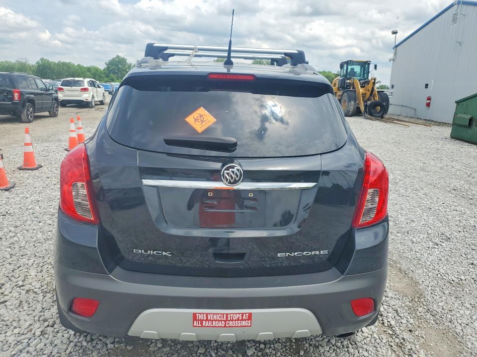 2013 Buick Encore VIN KL4CJHSB1DB204754 COPART salvage auction — FRONT END, Oh - Cert Of Title-Salvage, sold $750 on 2026-07-17 (photo 6)