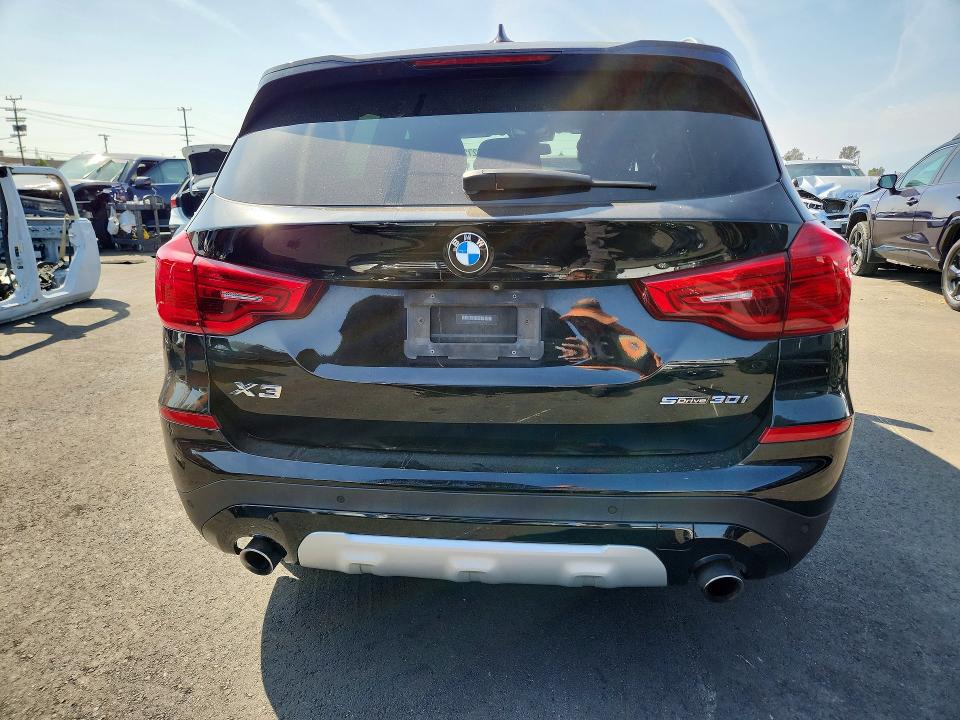 2019 BMW VIN 5UXTR7C55KLF27800 COPART salvage auction — REAR END, Ca - Salvage Certificate, sold $7,000 on 2026-07-13 (photo 6)