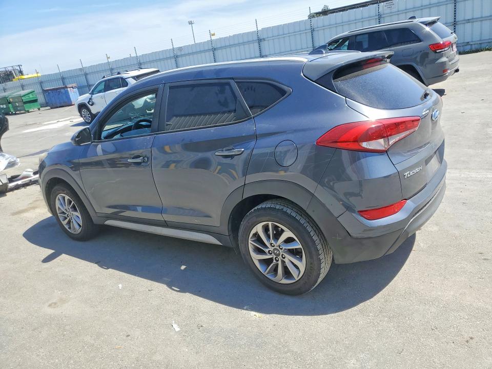 2018 Hyundai Tucson VIN KM8J33A47JU772757 COPART salvage auction — VANDALISM, Ca - Salvage Certificate, sold $3,150 on 2026-07-07 (photo 2)