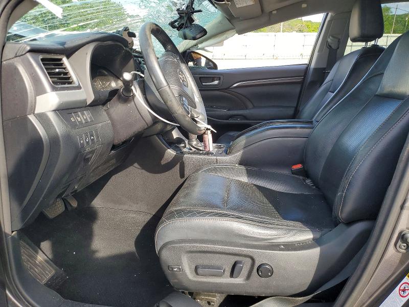 2014 Toyota Highlander VIN 5TDYKRFH7ES008096 COPART salvage auction — ROLLOVER, Tn - Salvage Certificate, sold $2,800 on 2026-07-06 (photo 7)