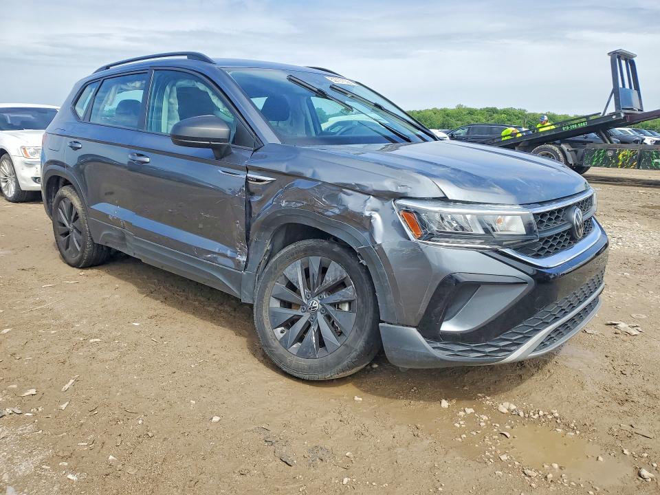 2023 Volkswagen Taos VIN 3VVCX7B20PM362550 COPART salvage auction — FRONT END, Mo - Salvage Certificate Of Title, sold $6,600 on 2026-07-09 (photo 4)