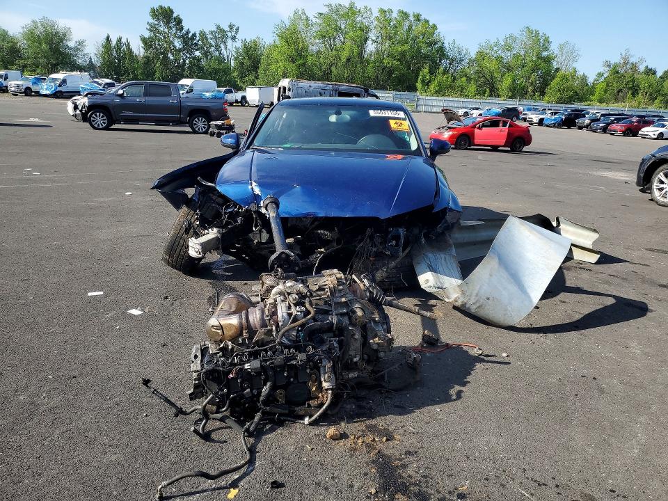 2015 Audi A3 VIN WAUBFHFFXF1067447 COPART salvage auction — FRONT END, Or - Salvage Title Certificate, sold $100 on 2026-07-27 (photo 5)