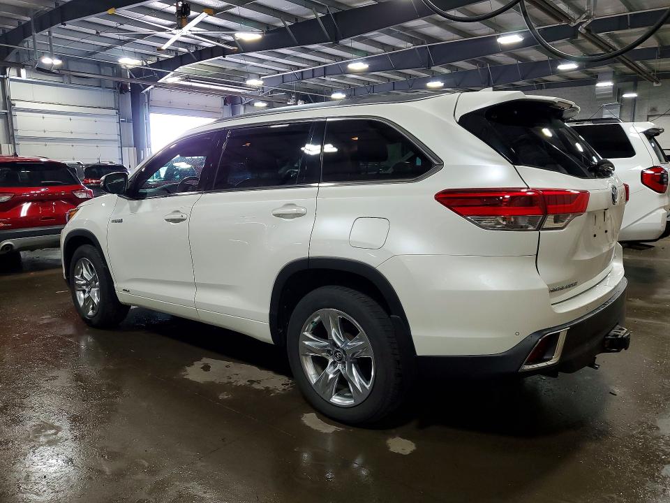 2018 Toyota Highlander VIN 5TDDGRFH1JS041931 COPART salvage auction — FRONT END, Mn - Cert Of Title-Salvage, sold $8,500 on 2026-07-06 (photo 2)
