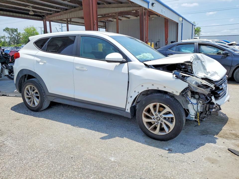 2018 Hyundai VIN KM8J23A45JU726069 COPART salvage auction — FRONT END, Fl - Cert Of Title Slvg Rebuildable, sold $15 on 2026-07-21 (photo 4)