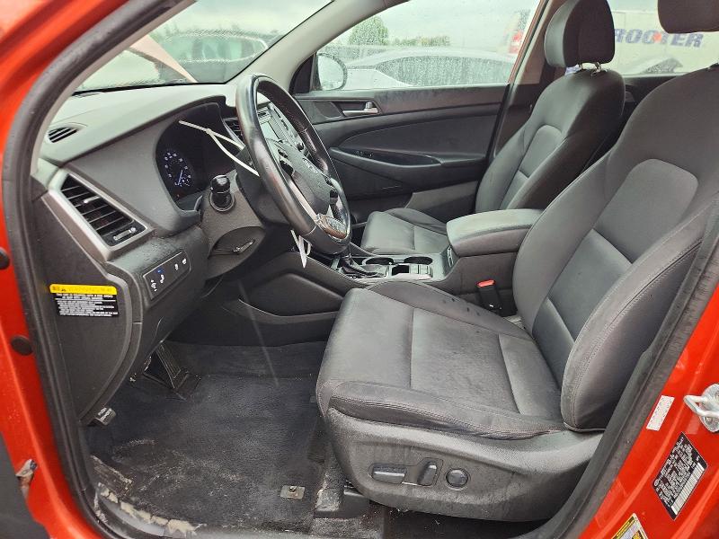 2017 Hyundai Tucson VIN KM8J33A28HU557350 COPART salvage auction — FRONT END, Il - Salvage Certificate, sold $3,500 on 2026-07-29 (photo 7)