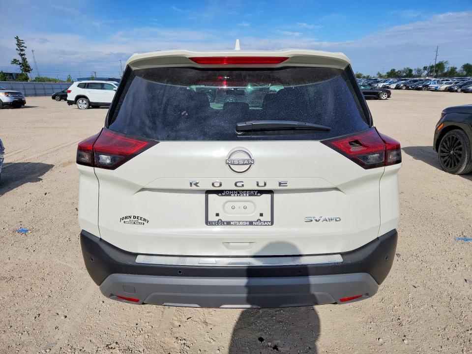 2023 Nissan VIN JN8BT3BBXPW495349 COPART salvage auction — HAIL, IA - CERT OF TITLE-SALVAGE TITLE, sold $9,600 on 2026-07-08 (photo 6)