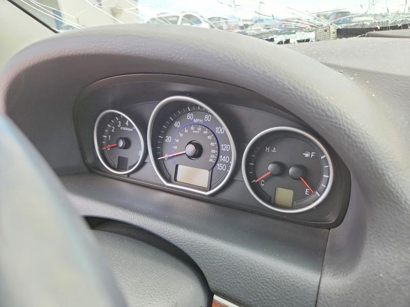 2008 Hyundai Veracruz VIN KM8NU13C38U032219 COPART salvage auction — FRONT END, AZ - CERT OF TITLE - SALVAGE, sold $300 on 2026-07-17 (photo 9)