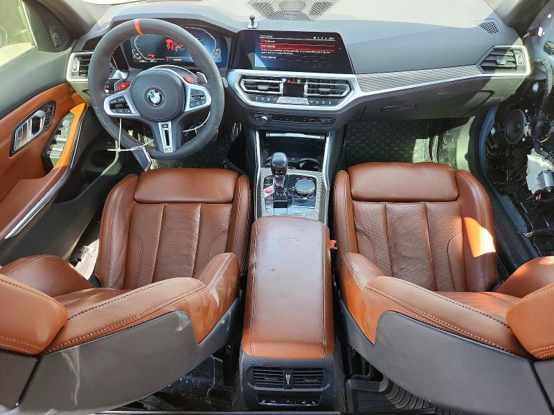 2022 BMW M3 VIN WBS43AY07NFM12027 COPART salvage auction — FRONT END, On - Permit No Brand - Unfit, sold $58,000 on 2026-07-09 (photo 8)