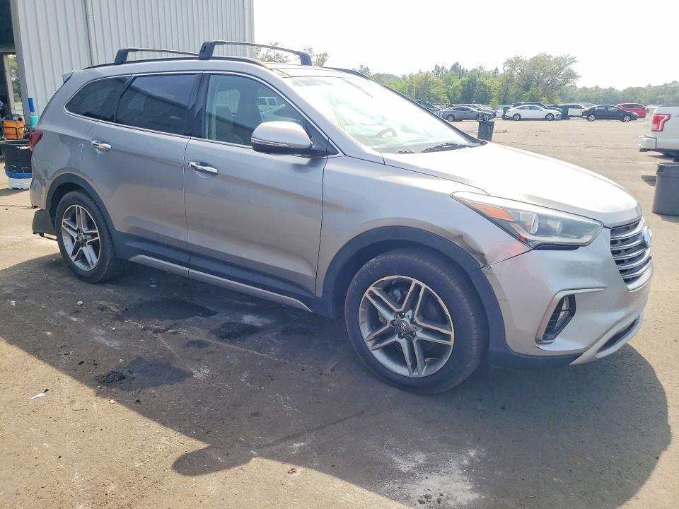 2018 Hyundai Santa fe VIN KM8SR4HF1JU289863 COPART salvage auction — REAR END, Mi - Cert Of Title-Salvage Vehicle, sold $2,500 on 2026-07-08 (photo 4)