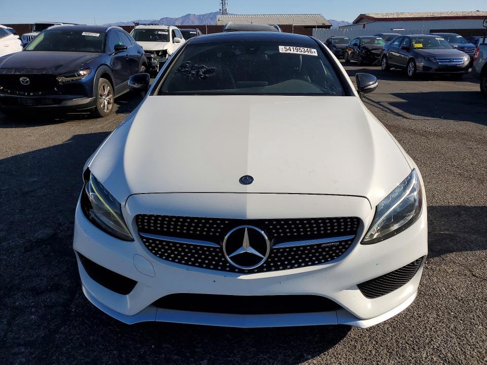 2017 Mercedes-benz C class VIN WDDWJ6EB5HF489790 COPART salvage auction — MINOR DENT/SCRATCHES, Nv - Certificate Of Title (P), sold $12,800 on 2026-07-29 (photo 5)