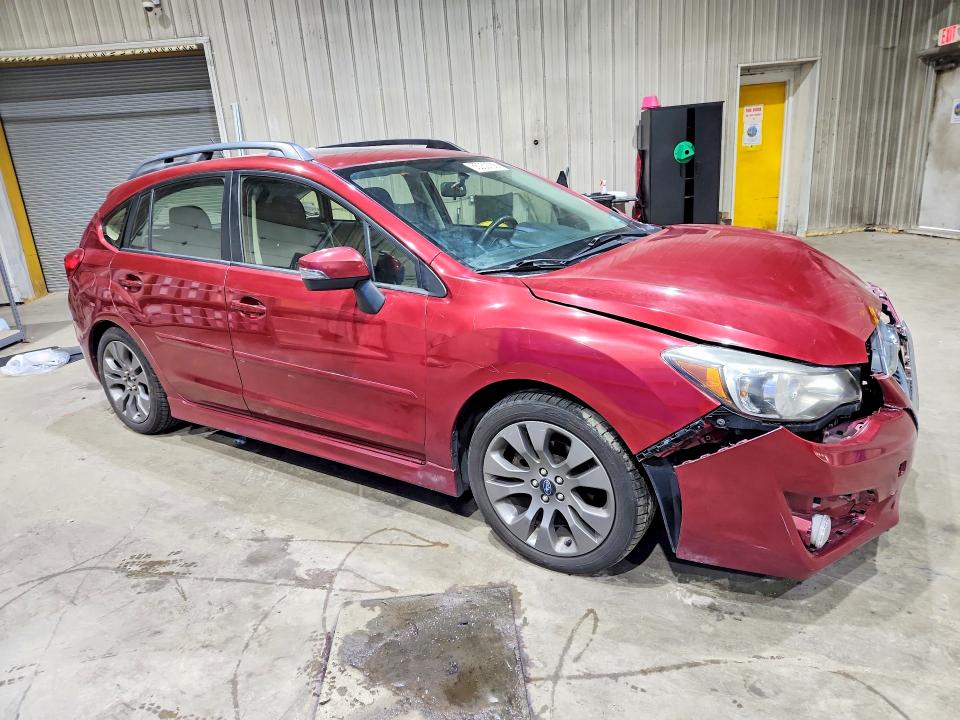 2015 Subaru Impreza VIN JF1GPAU68FH234479 COPART salvage auction — FRONT END, Nh - Cert Of Title-Salvage, sold $100 on 2026-07-30 (photo 4)