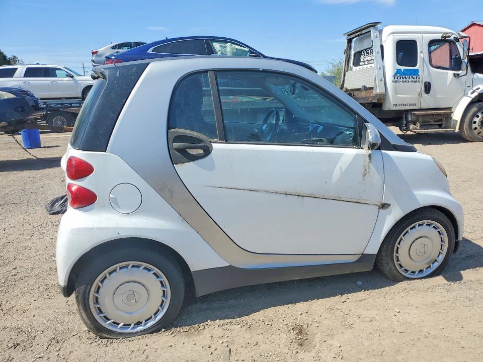 2012 Smart Fortwo VIN WMEEJ3BA1CK574384 COPART salvage auction — MECHANICAL, On - Permit No Brand - Unfit, sold $375 on 2026-07-09 (photo 3)