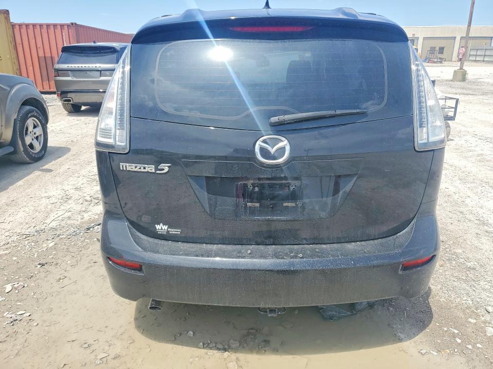 2009 Mazda 5 VIN JM1CR293990343530 COPART salvage auction — DAMAGE HISTORY, In - Cert Of Title-Salvage Title, sold $275 on 2026-07-17 (photo 6)