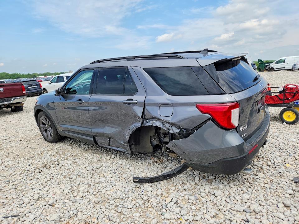 2023 Ford Explorer VIN 1FMSK8DH7PGC33050 COPART salvage auction — SIDE, Mi - Cert Of Title-Salvage Vehicle, sold $8,000 on 2026-07-30 (photo 2)