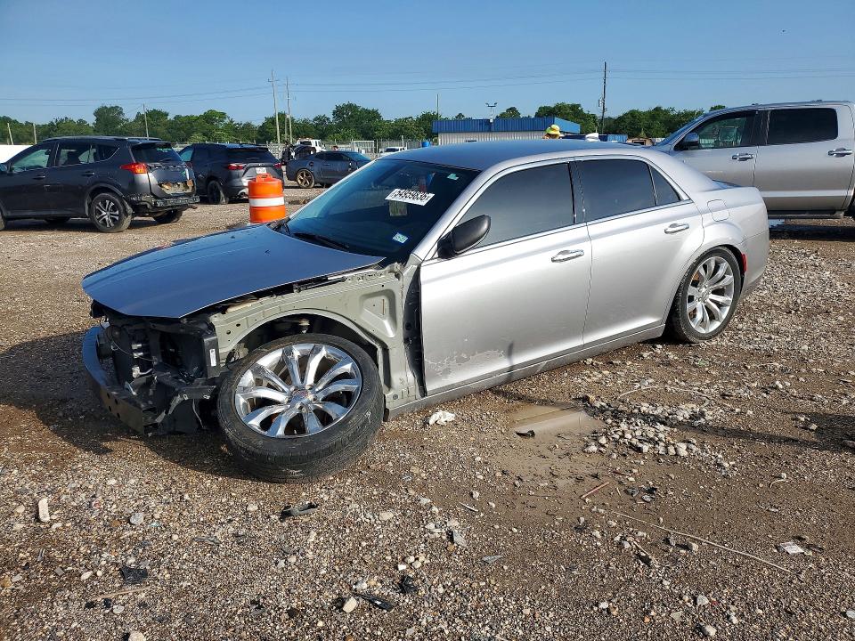 2018 Chrysler 300 VIN 2C3CCAEG8JH145899 COPART salvage auction — FRONT END, Tx - Salvage Vehicle Title, sold $3,350 on 2026-07-02 (photo 1)